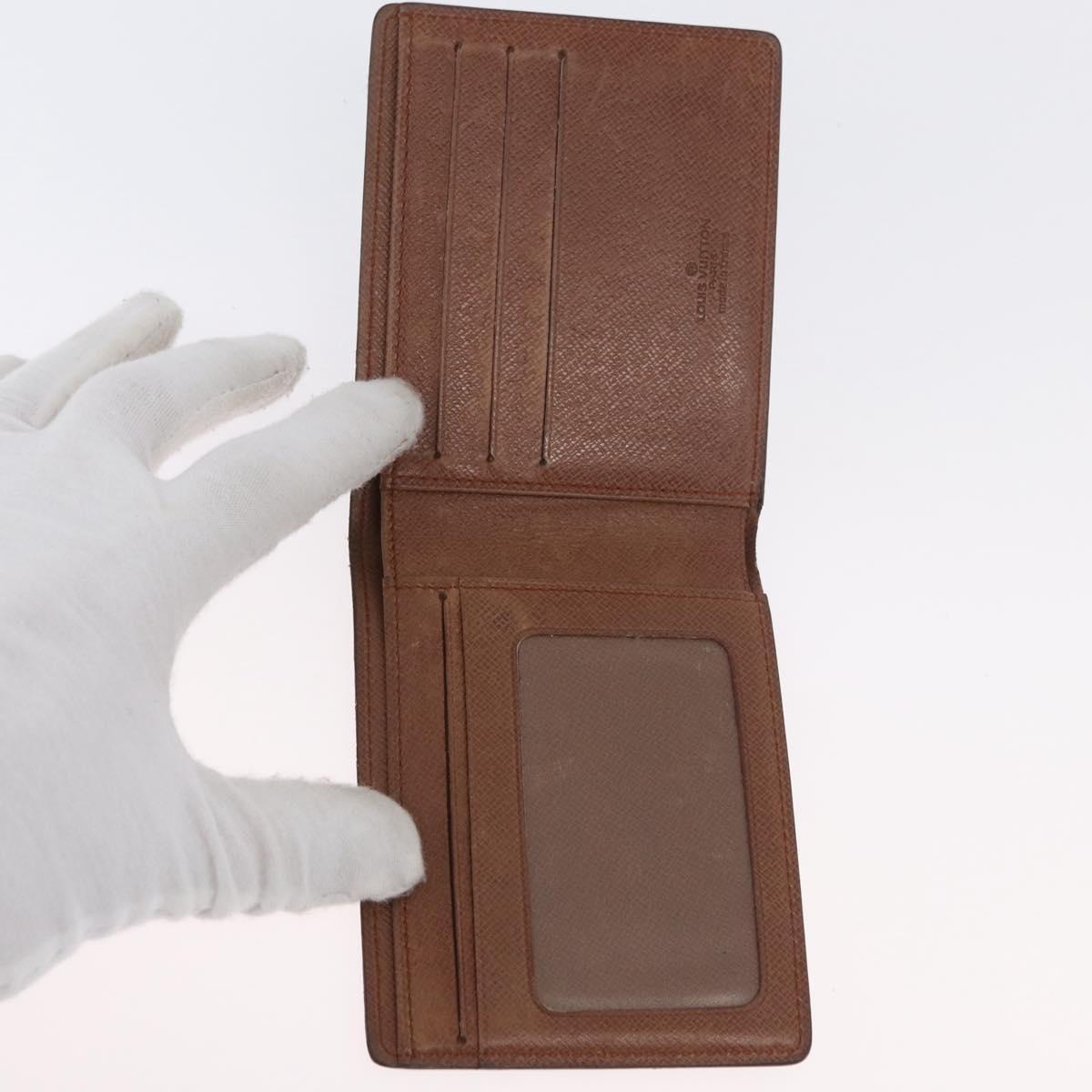 LOUIS VUITTON Monogram Wallet 6 Set LV Auth BA11524