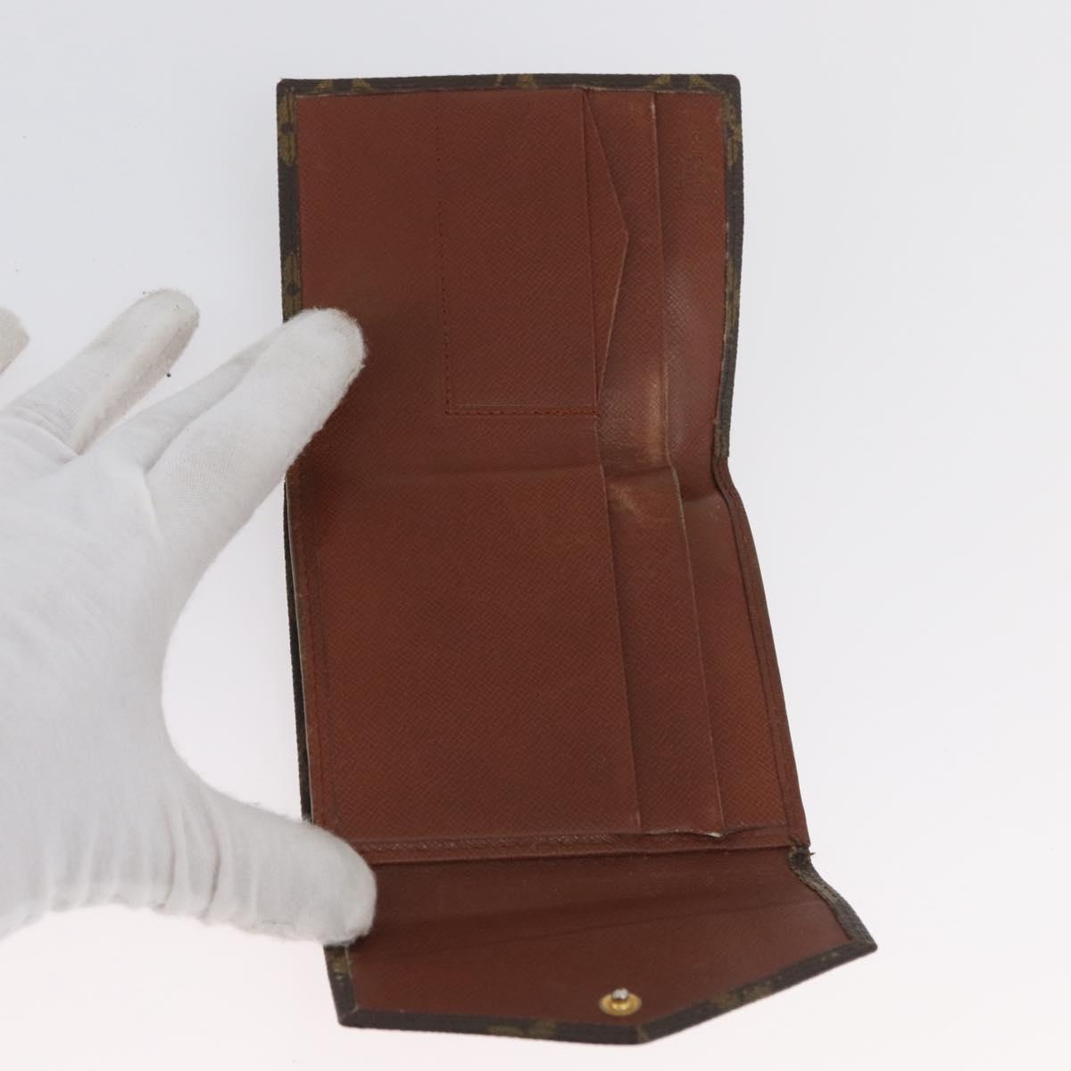LOUIS VUITTON Monogram Wallet 6 Set LV Auth BA11524