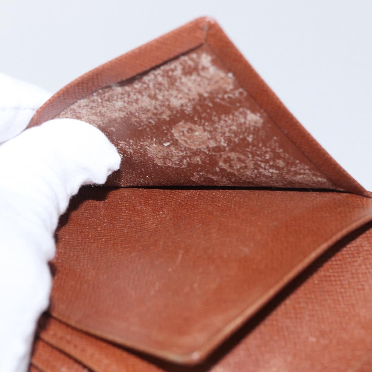 LOUIS VUITTON Monogram Porte Billets Cartes Crdit Wallet M60879 LV Auth BA11525