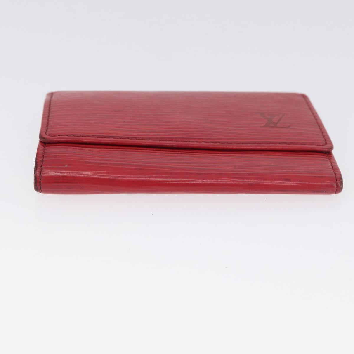 LOUIS VUITTON Monogram Epi LV Cup Leather 7 Set Blue Black Red LV Auth BA11526