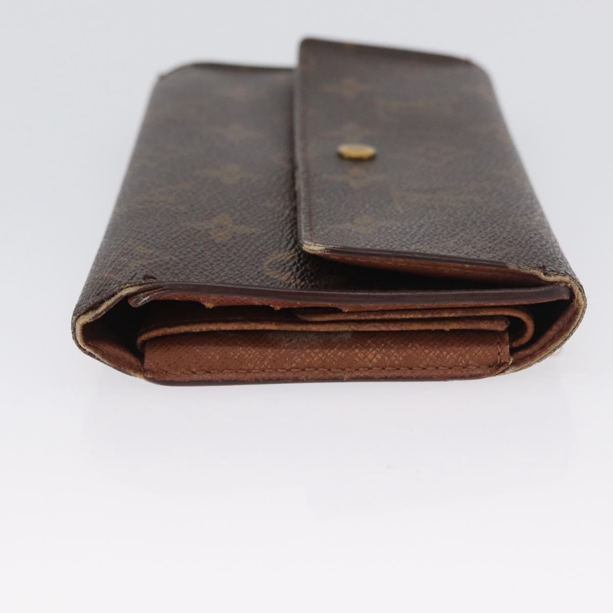 LOUIS VUITTON Monogram Damier Ebene Long Wallet 5 Set LV Auth BA11527