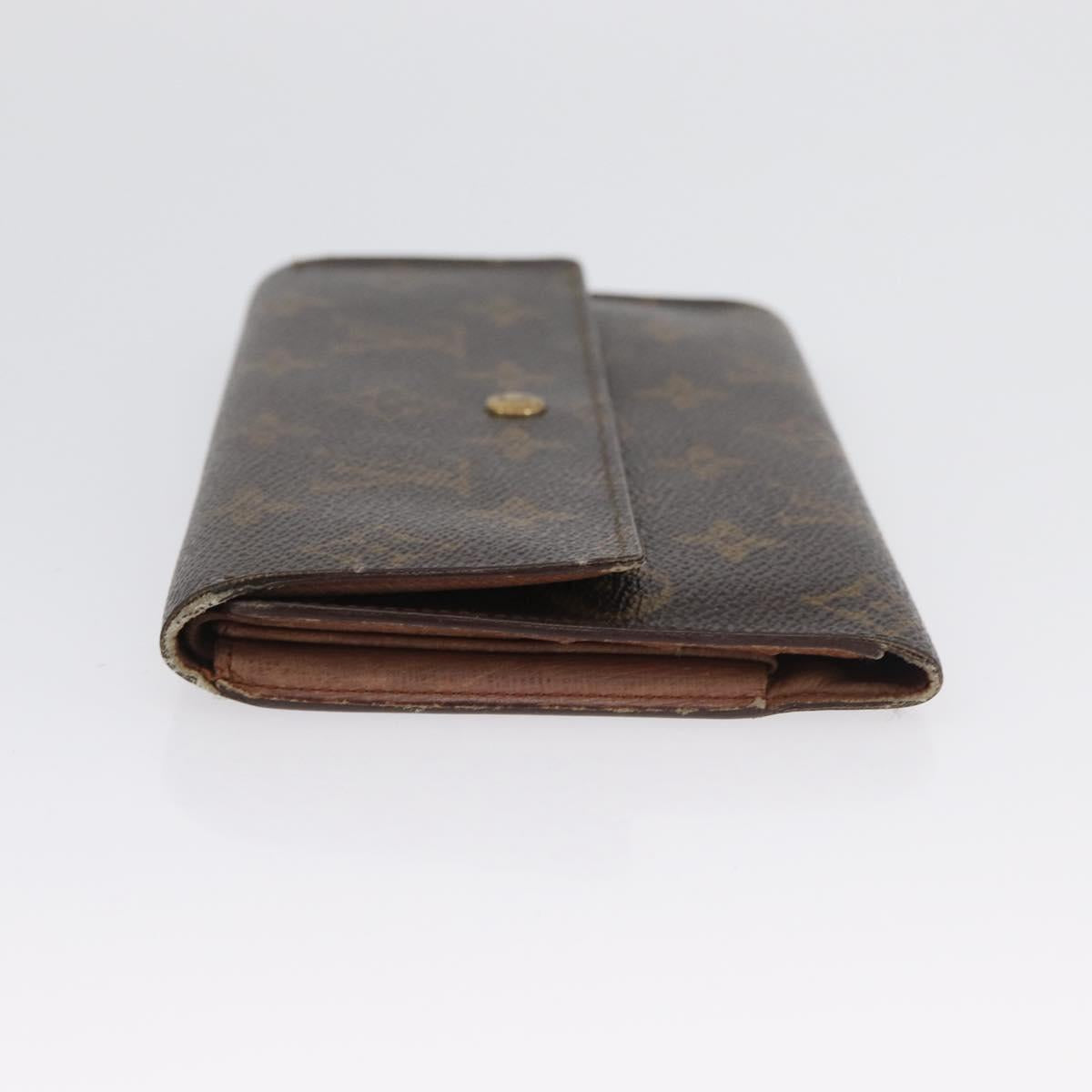 LOUIS VUITTON Monogram Damier Ebene Long Wallet 5 Set LV Auth BA11527