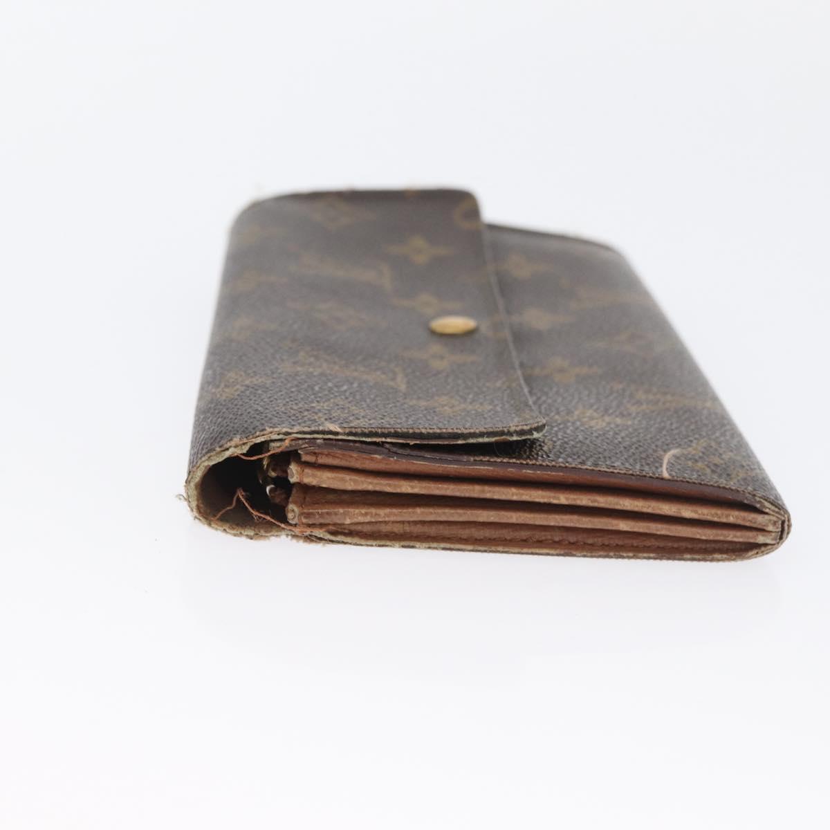 LOUIS VUITTON Monogram Damier Ebene Long Wallet 5 Set LV Auth BA11527