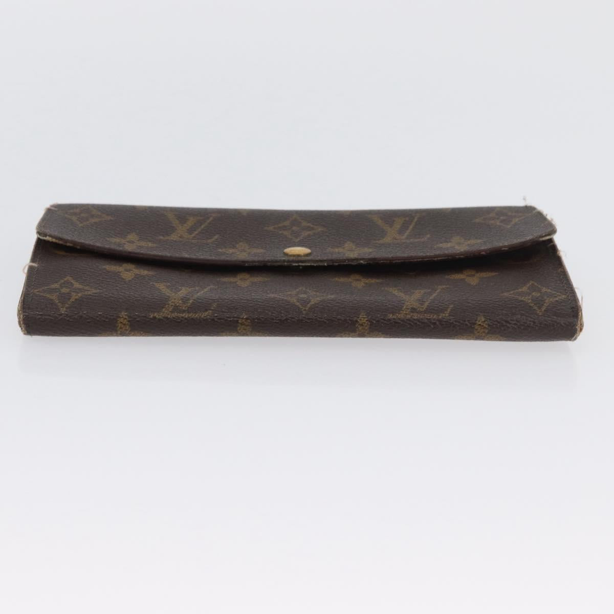 LOUIS VUITTON Monogram Damier Ebene Long Wallet 5 Set LV Auth BA11527
