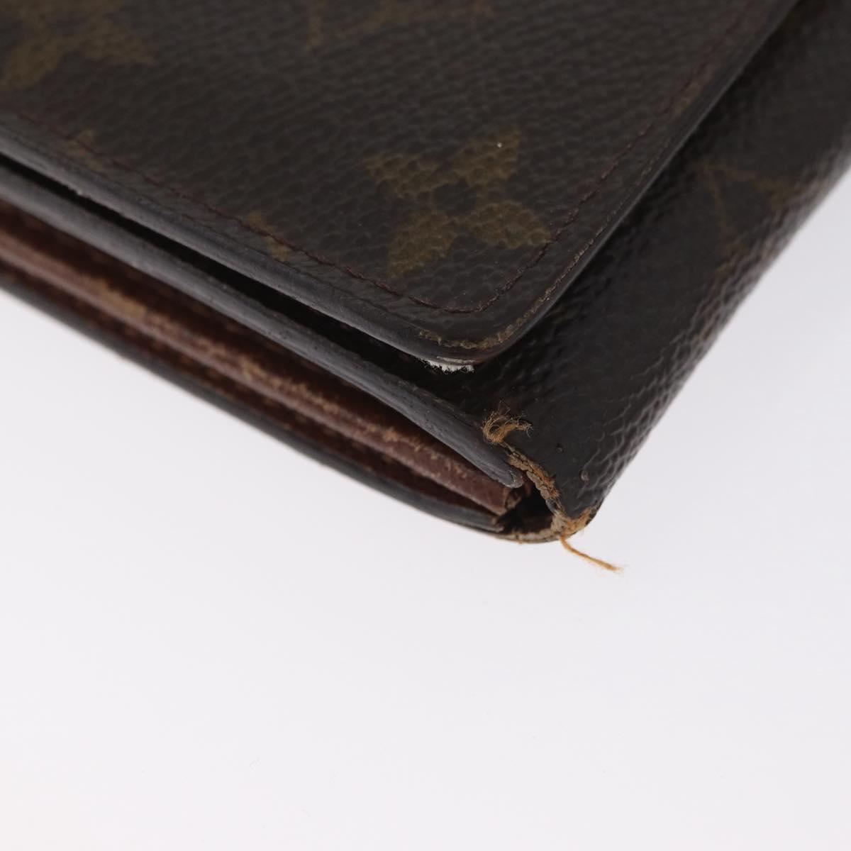 LOUIS VUITTON Monogram Damier Ebene Wallet 6 Set LV Auth BA11528