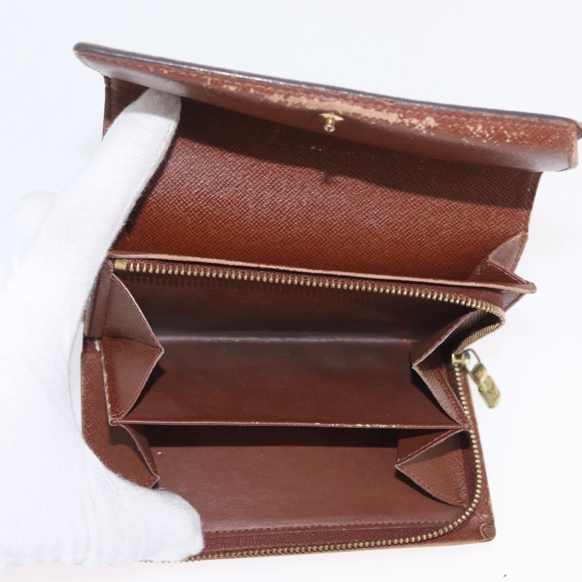 LOUIS VUITTON Monogram Damier Ebene Wallet 6 Set LV Auth BA11528