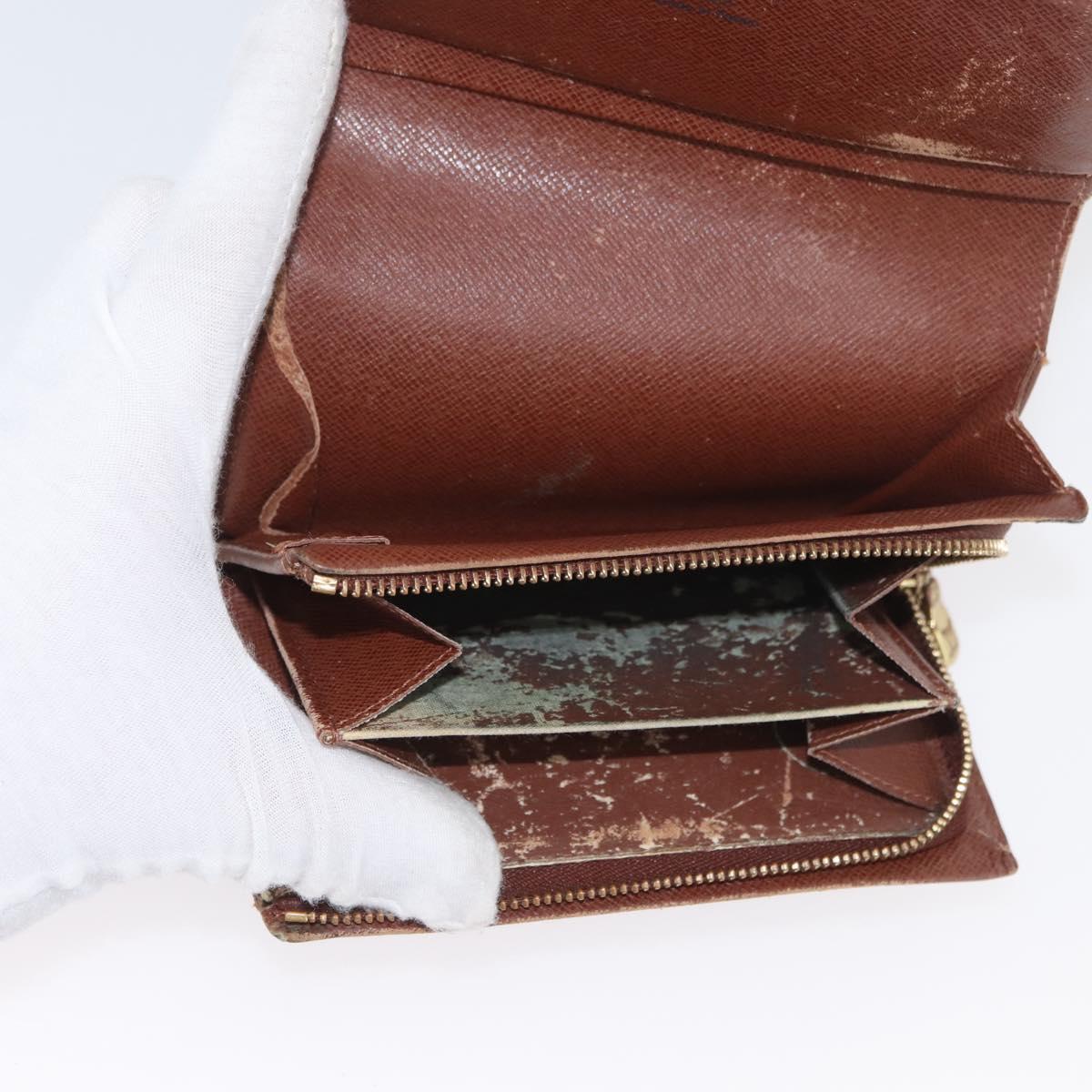 LOUIS VUITTON Monogram Damier Ebene Wallet 6 Set LV Auth BA11528