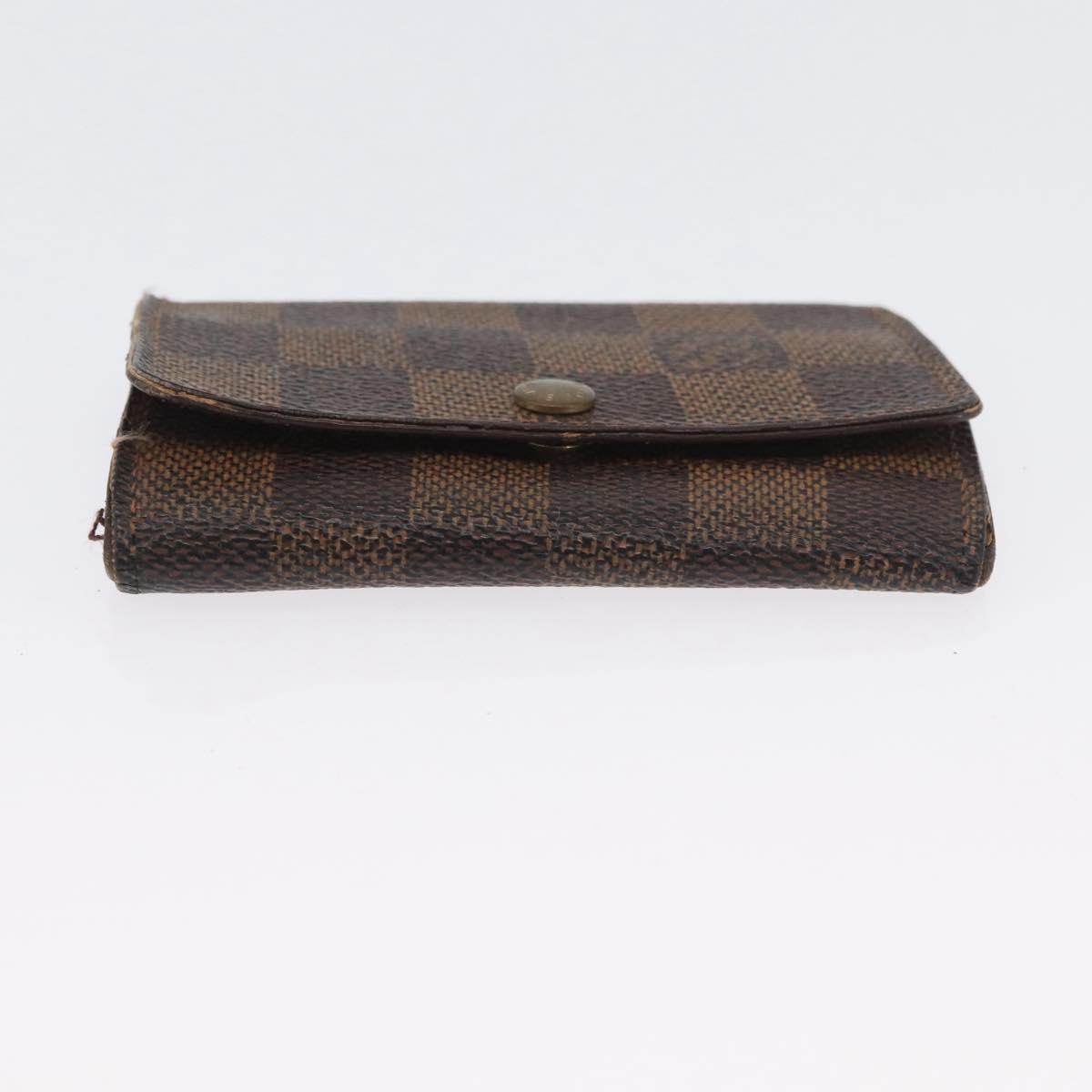 LOUIS VUITTON Monogram Damier Ebene Wallet 8 sets LV Auth BA11529