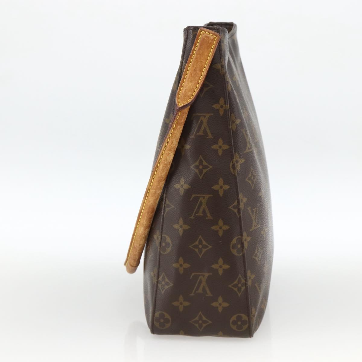 LOUIS VUITTON Monogram Looping GM Shoulder Bag M51145 LV Auth BA11531
