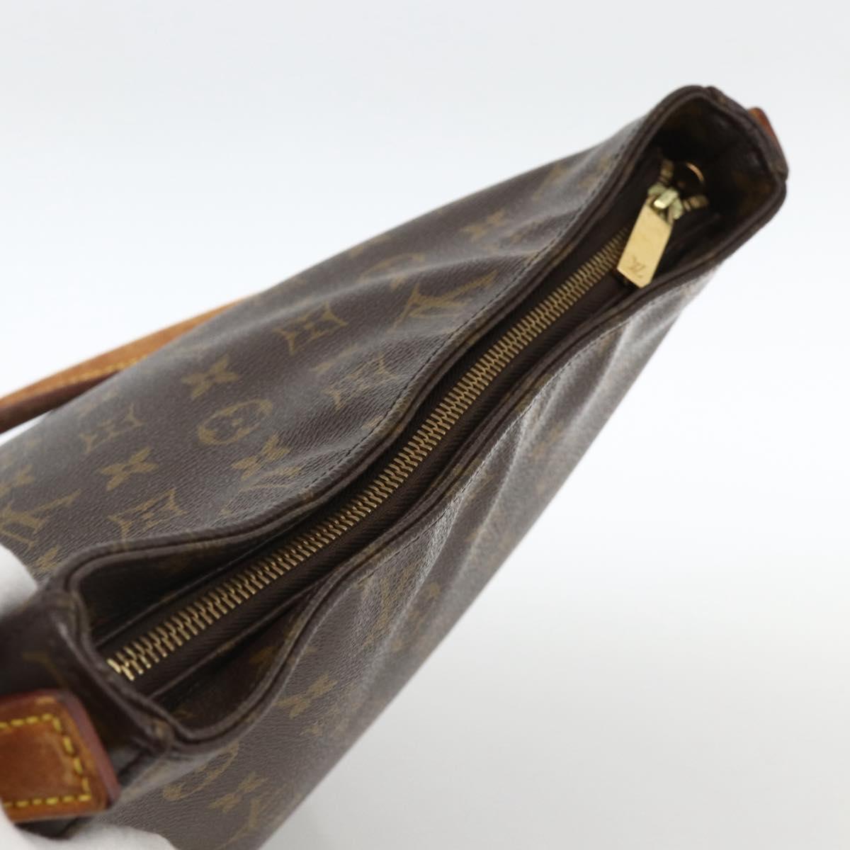 LOUIS VUITTON Monogram Looping GM Shoulder Bag M51145 LV Auth BA11531