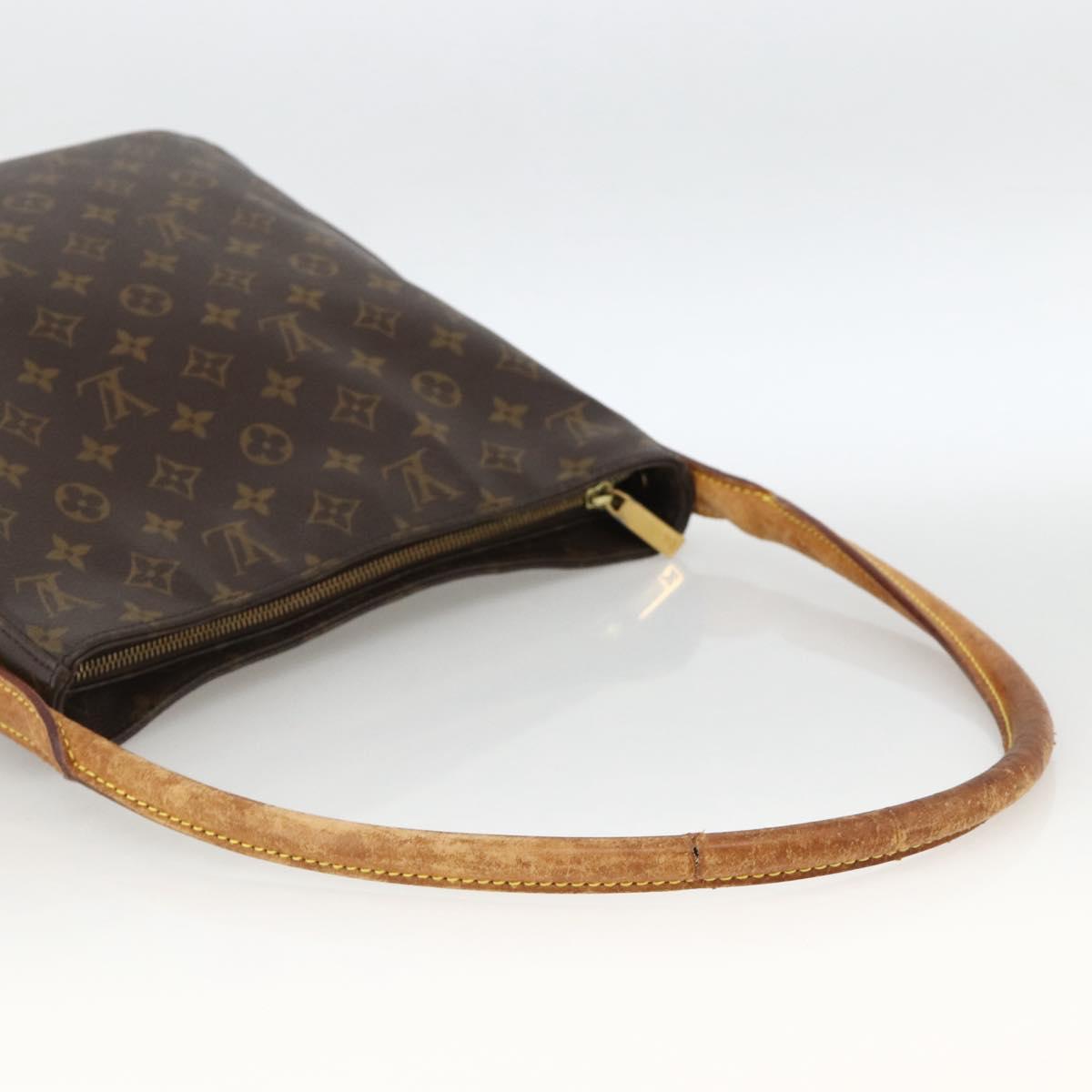 LOUIS VUITTON Monogram Looping GM Shoulder Bag M51145 LV Auth BA11531