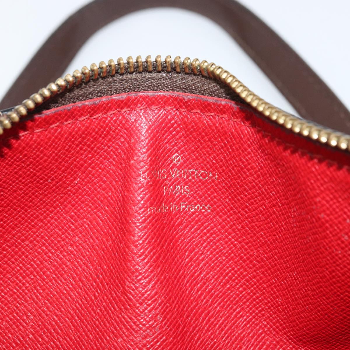 LOUIS VUITTON Damier Ebene Papillon 26 Hand Bag M51304 LV Auth BA11534