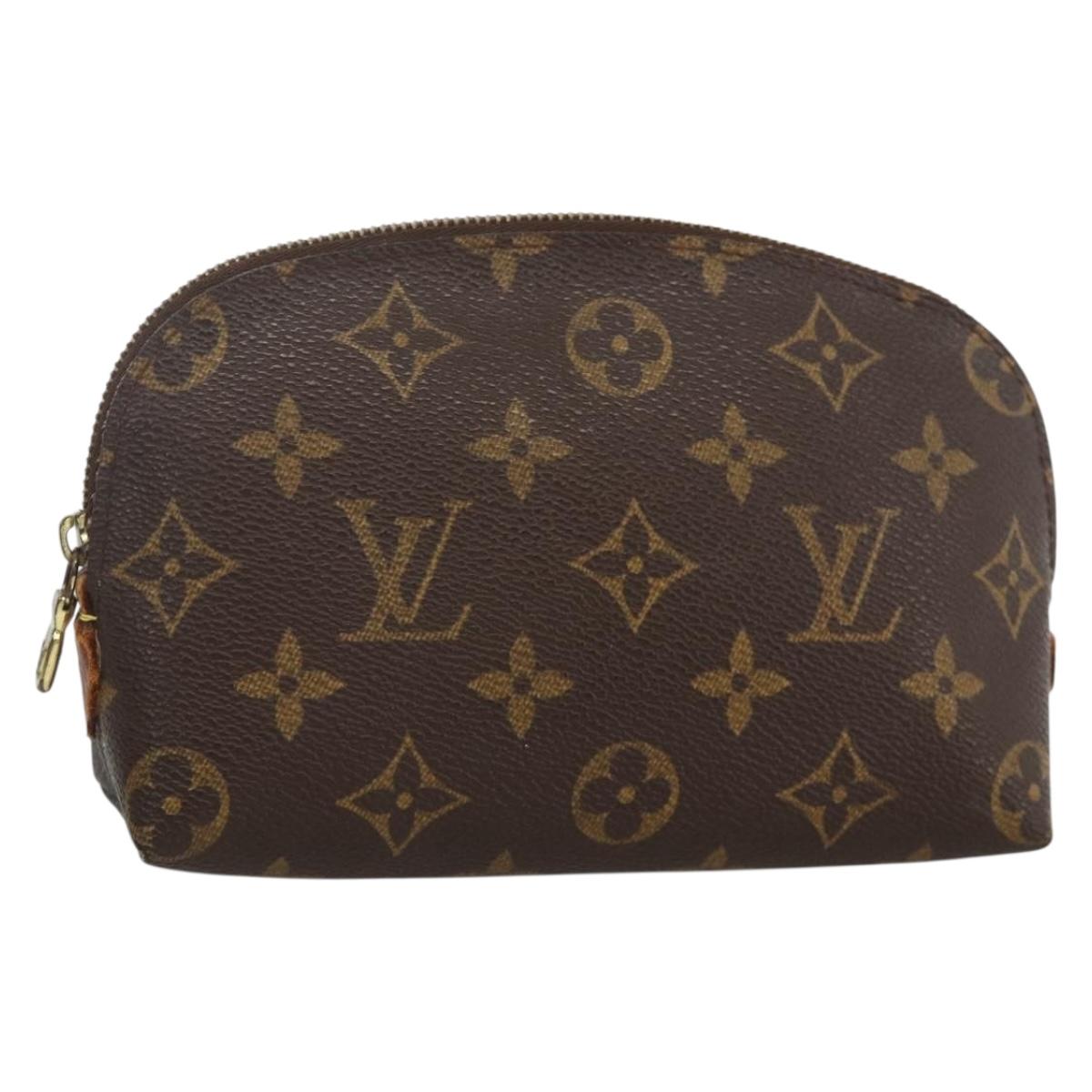 LOUIS VUITTON Monogram Pochette Cosmetic PM Pouch M43998 LV Auth BA11540