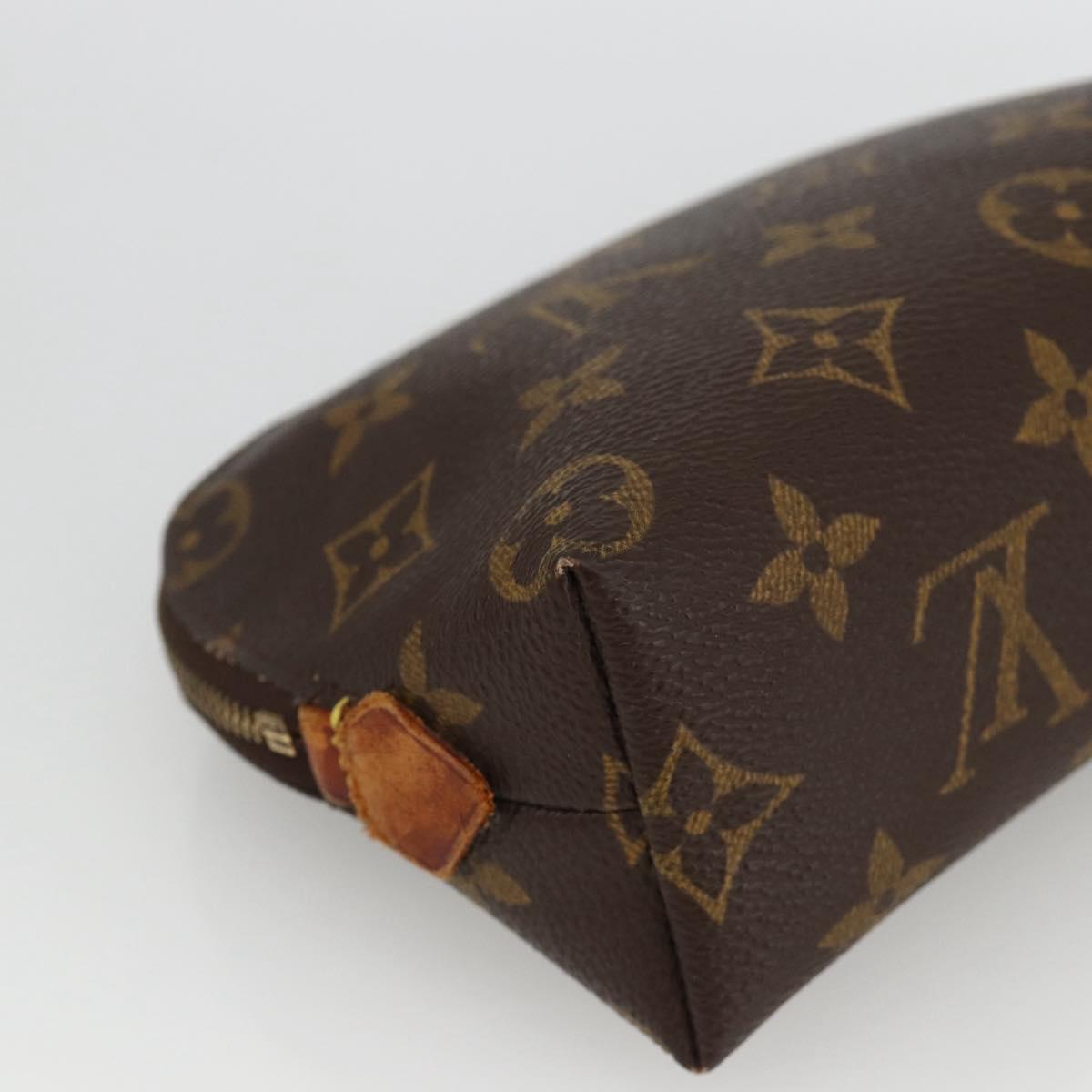 LOUIS VUITTON Monogram Pochette Cosmetic PM Pouch M43998 LV Auth BA11540