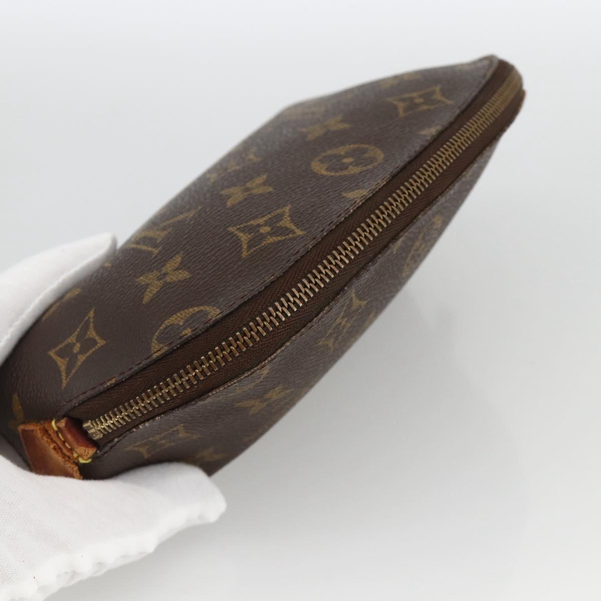 LOUIS VUITTON Monogram Pochette Cosmetic PM Pouch M43998 LV Auth BA11540