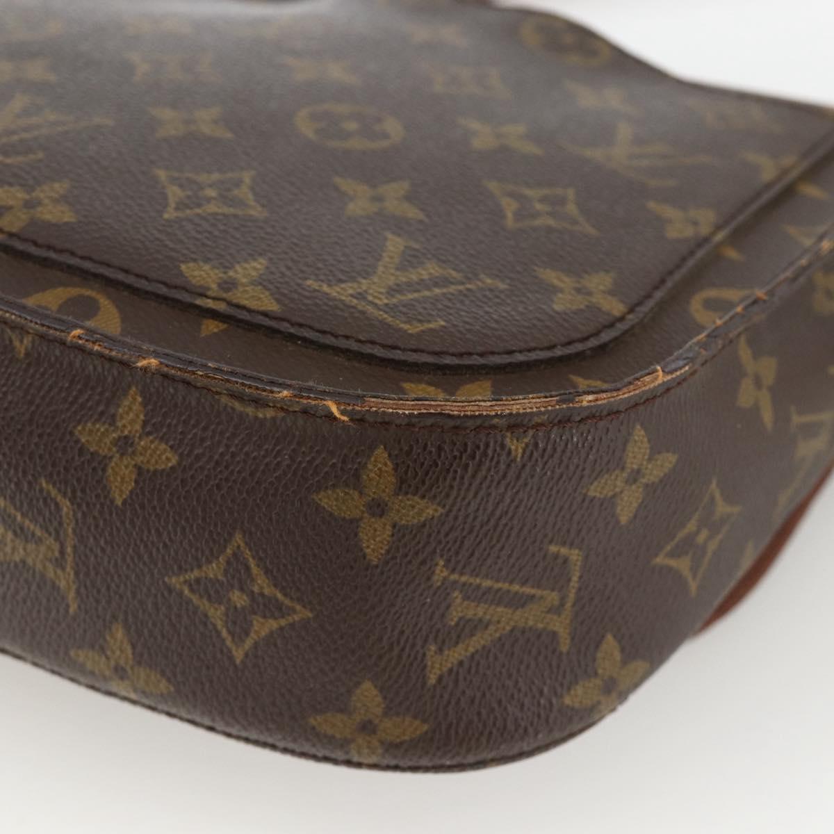 LOUIS VUITTON Monogram Saint Cloud GM Shoulder Bag M51242 LV Auth BA11542