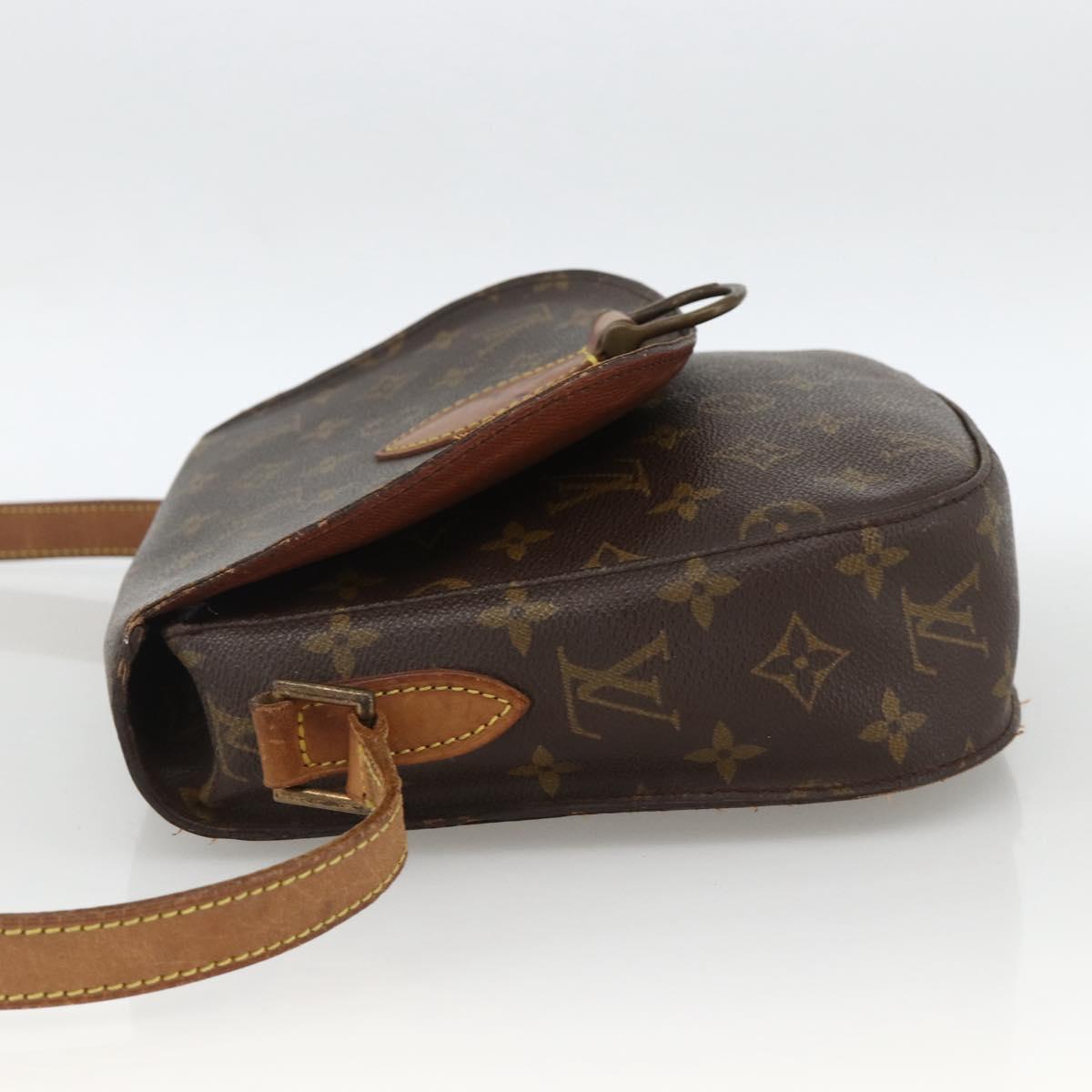 LOUIS VUITTON Monogram Saint Cloud GM Shoulder Bag M51242 LV Auth BA11542