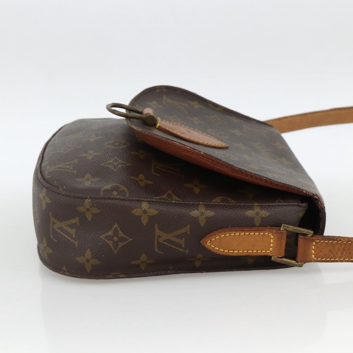 LOUIS VUITTON Monogram Saint Cloud GM Shoulder Bag M51242 LV Auth BA11542
