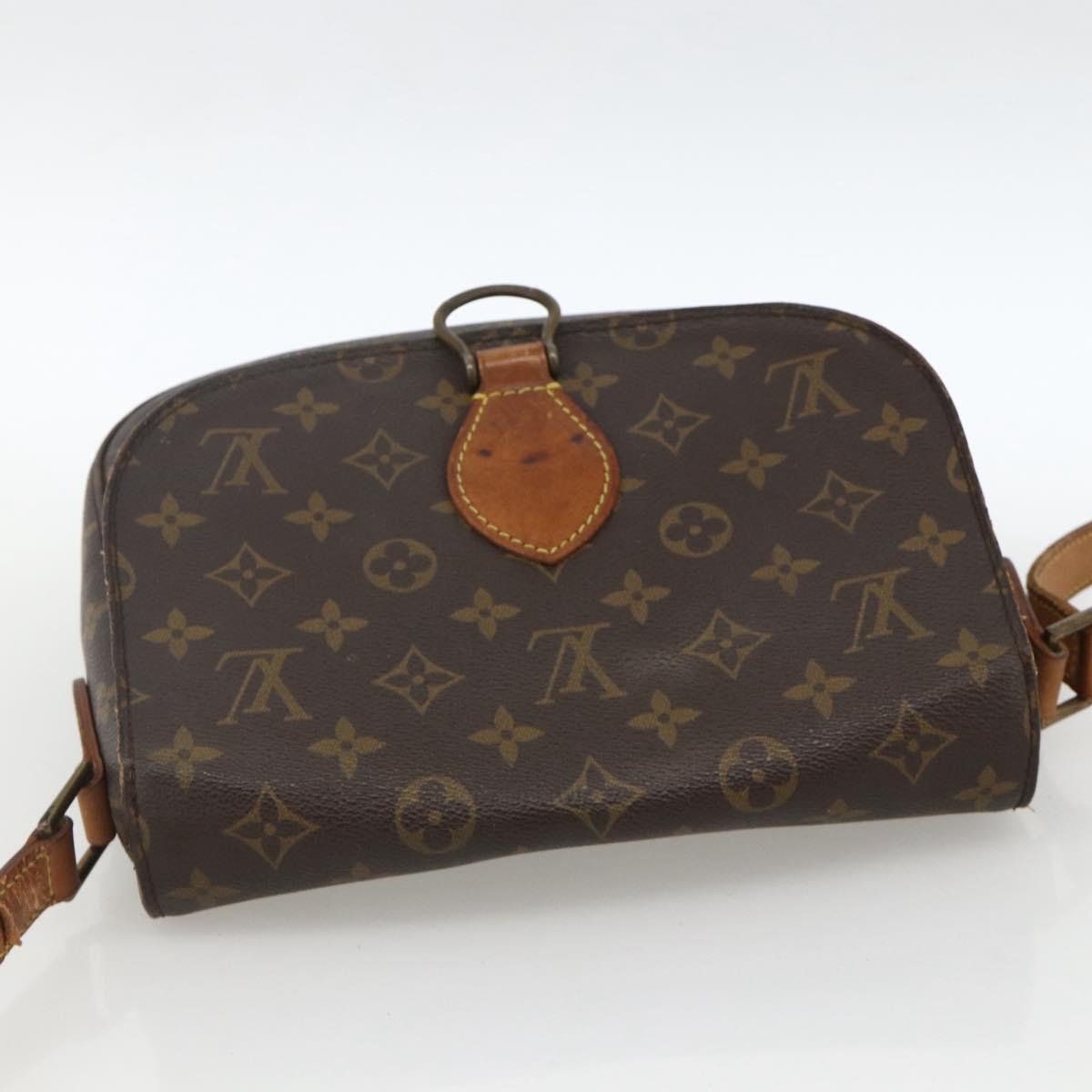 LOUIS VUITTON Monogram Saint Cloud GM Shoulder Bag M51242 LV Auth BA11542