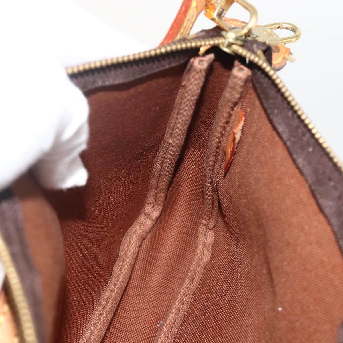 LOUIS VUITTON Monogram Pochette Accessoires Pouch M51980 LV Auth BA11544A