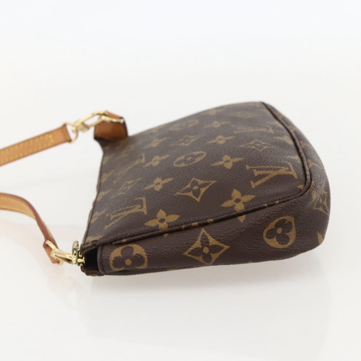 LOUIS VUITTON Monogram Pochette Accessoires Pouch M51980 LV Auth BA11544A