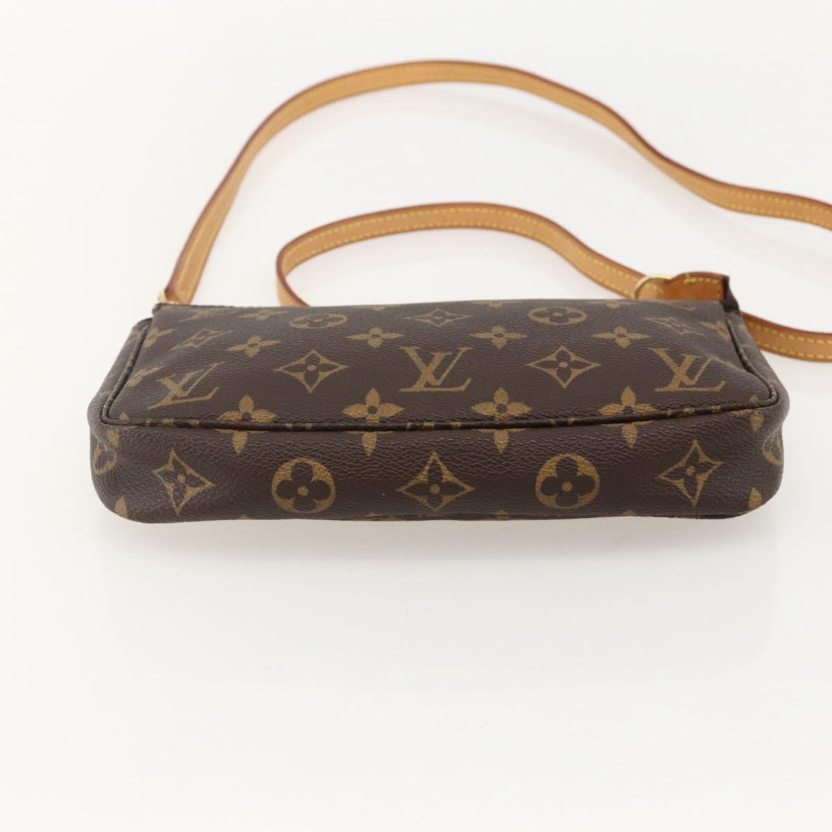 LOUIS VUITTON Monogram Pochette Accessoires Pouch M51980 LV Auth BA11544A