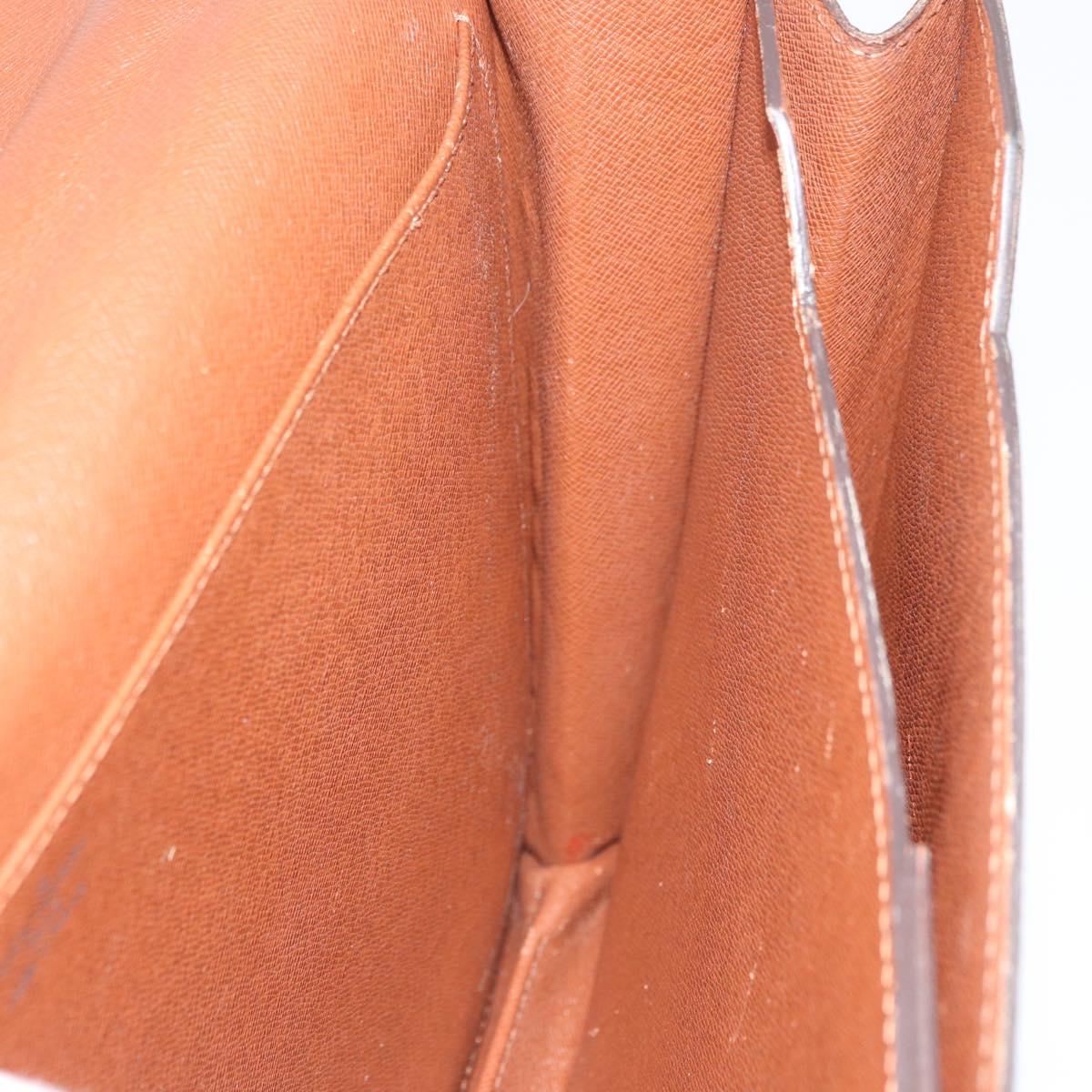 LOUIS VUITTON Monogram Serviette Conseiller Briefcase M53331 LV Auth BA11548
