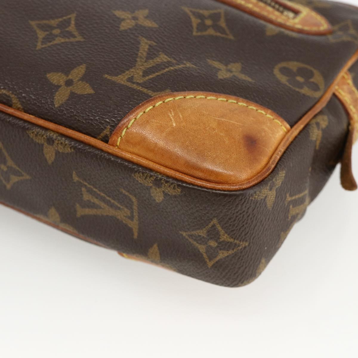 LOUIS VUITTON Monogram Marly Dragonne GM Clutch Bag M51825 LV Auth BA11549