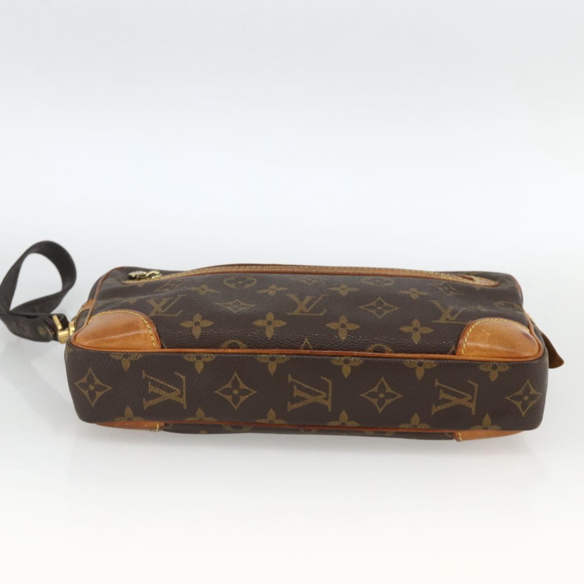 LOUIS VUITTON Monogram Marly Dragonne GM Clutch Bag M51825 LV Auth BA11549