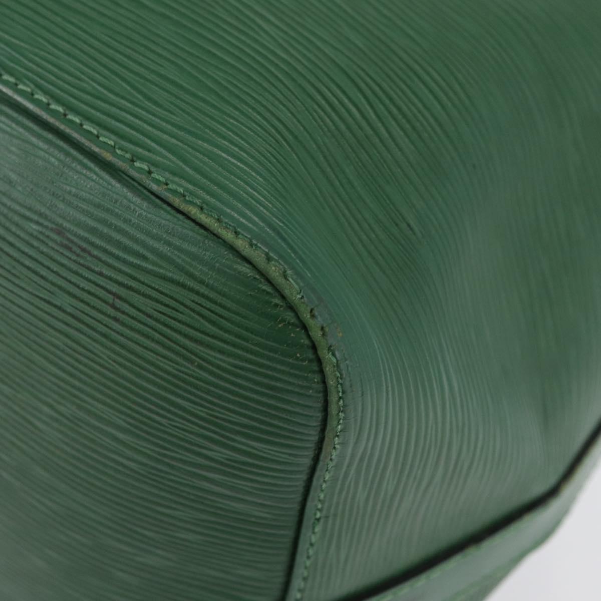 LOUIS VUITTON Epi Petit Noe Shoulder Bag Green M44104 LV Auth BA11550