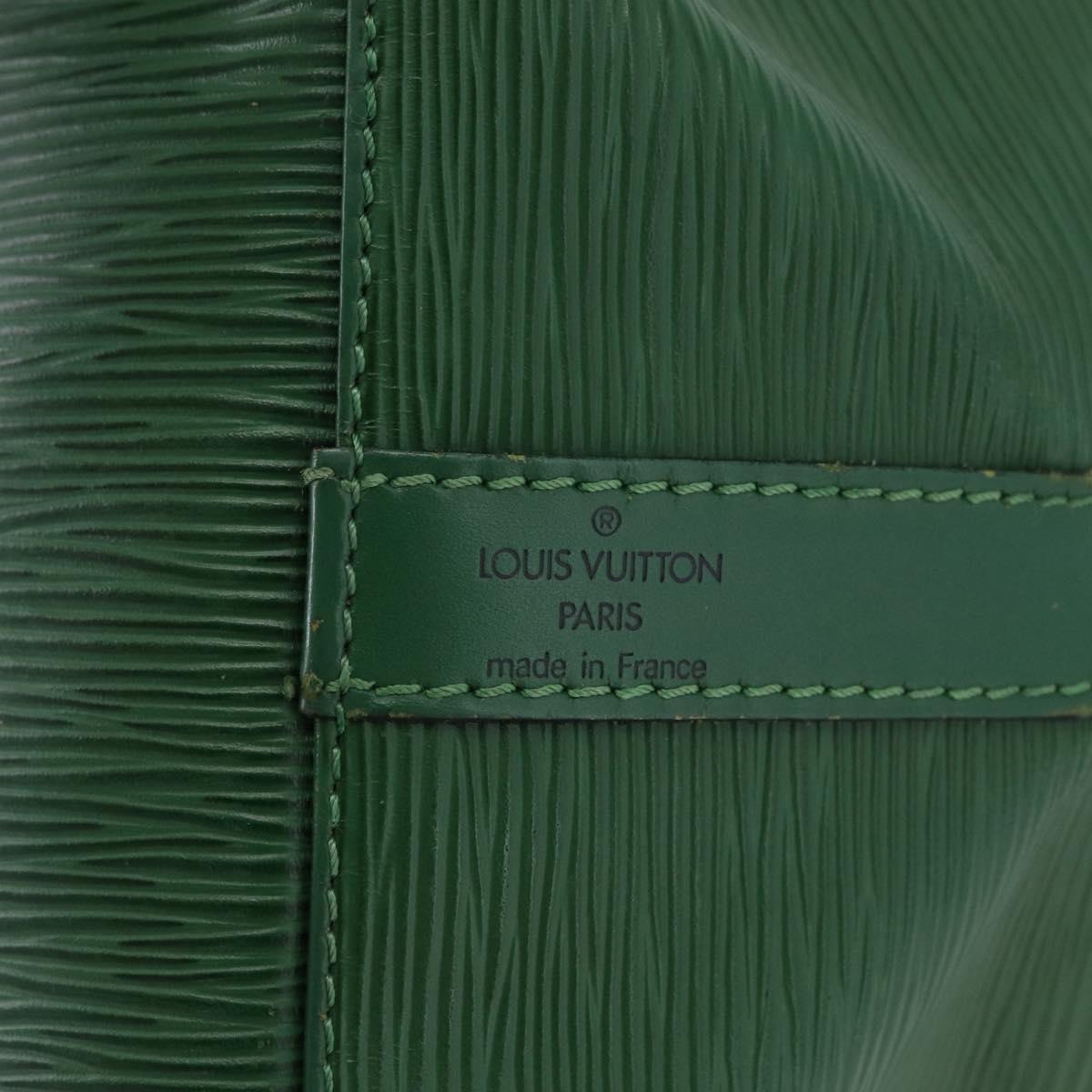 LOUIS VUITTON Epi Petit Noe Shoulder Bag Green M44104 LV Auth BA11550