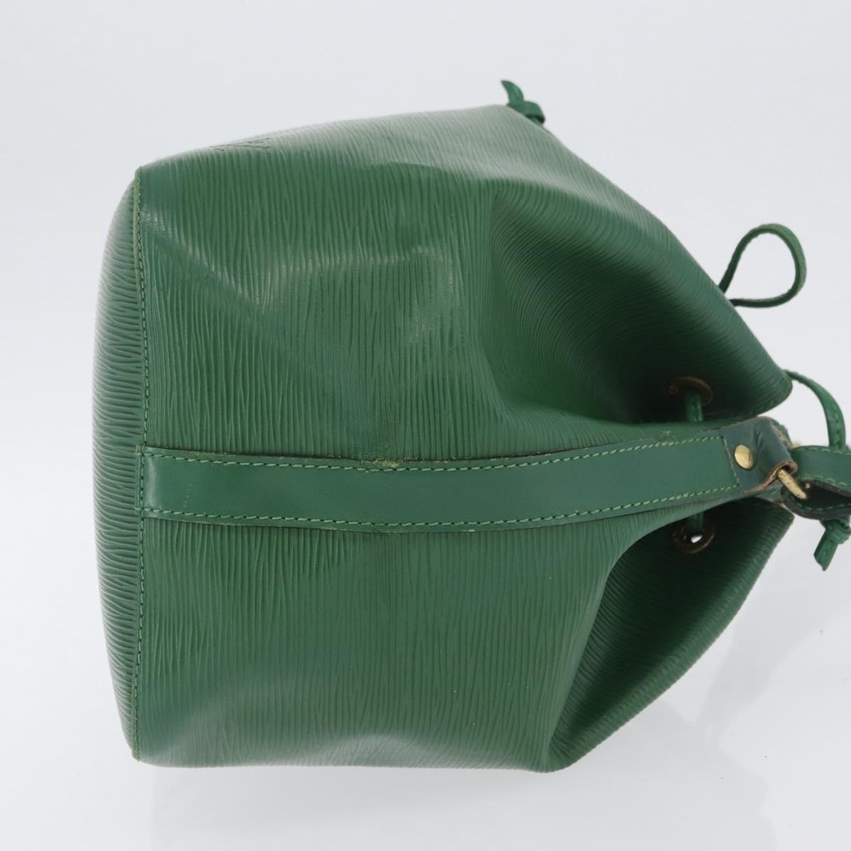 LOUIS VUITTON Epi Petit Noe Shoulder Bag Green M44104 LV Auth BA11550