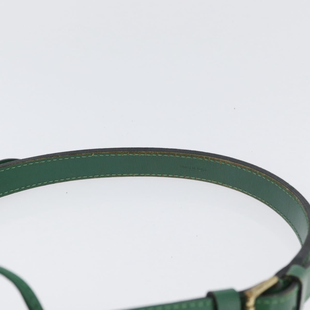 LOUIS VUITTON Epi Petit Noe Shoulder Bag Green M44104 LV Auth BA11550