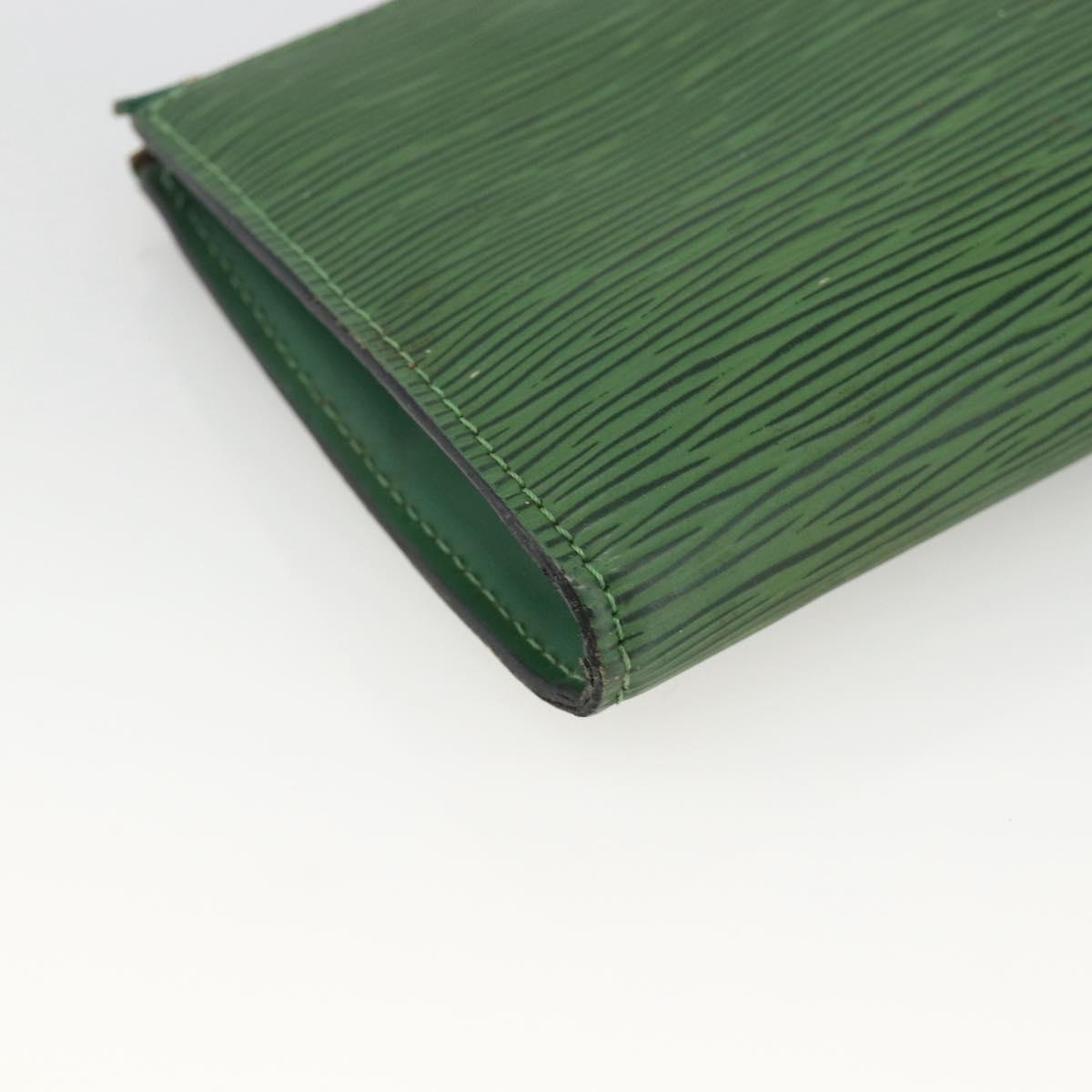LOUIS VUITTON Epi Pochette Accessoires ¥ Pouch Green M52984 LV Auth BA11600