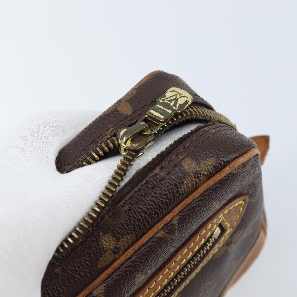 LOUIS VUITTON Monogram Marly Dragonne GM Clutch Bag M51825 LV Auth BA11604