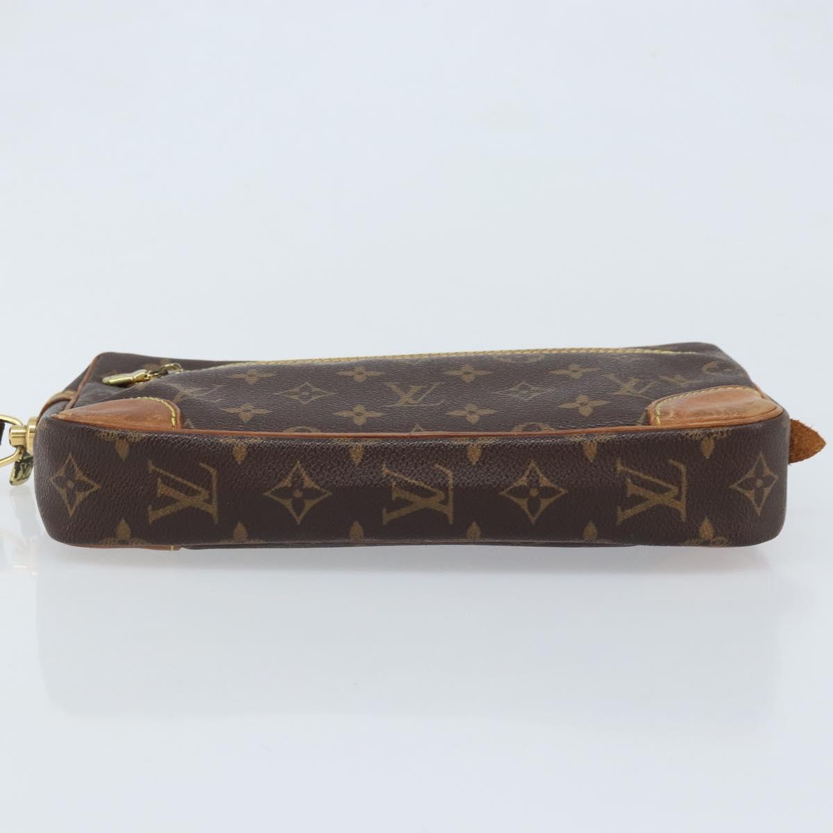 LOUIS VUITTON Monogram Marly Dragonne GM Clutch Bag M51825 LV Auth BA11604