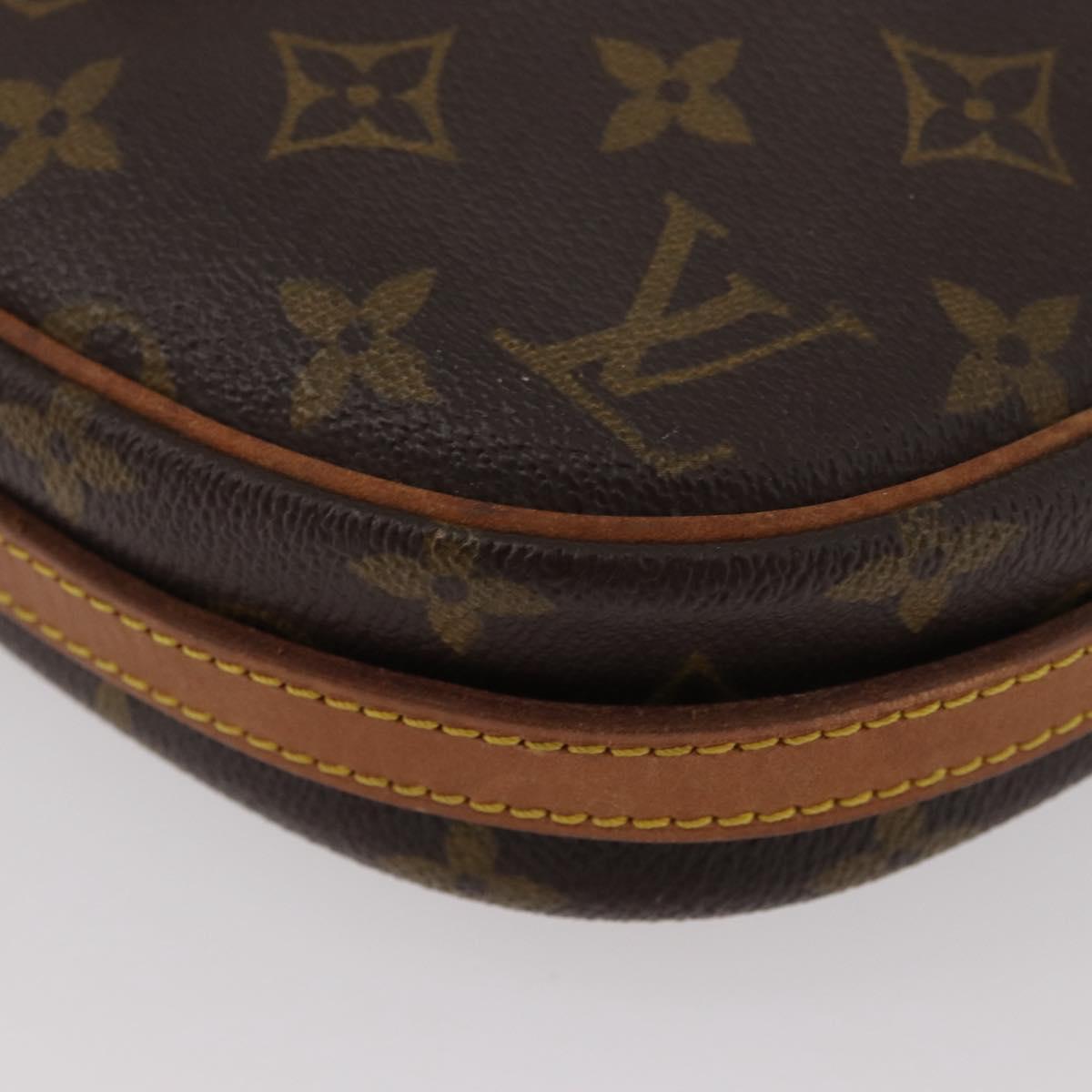 LOUIS VUITTON Monogram Jeune Fille MM Shoulder Bag M51226 LV Auth BA11605
