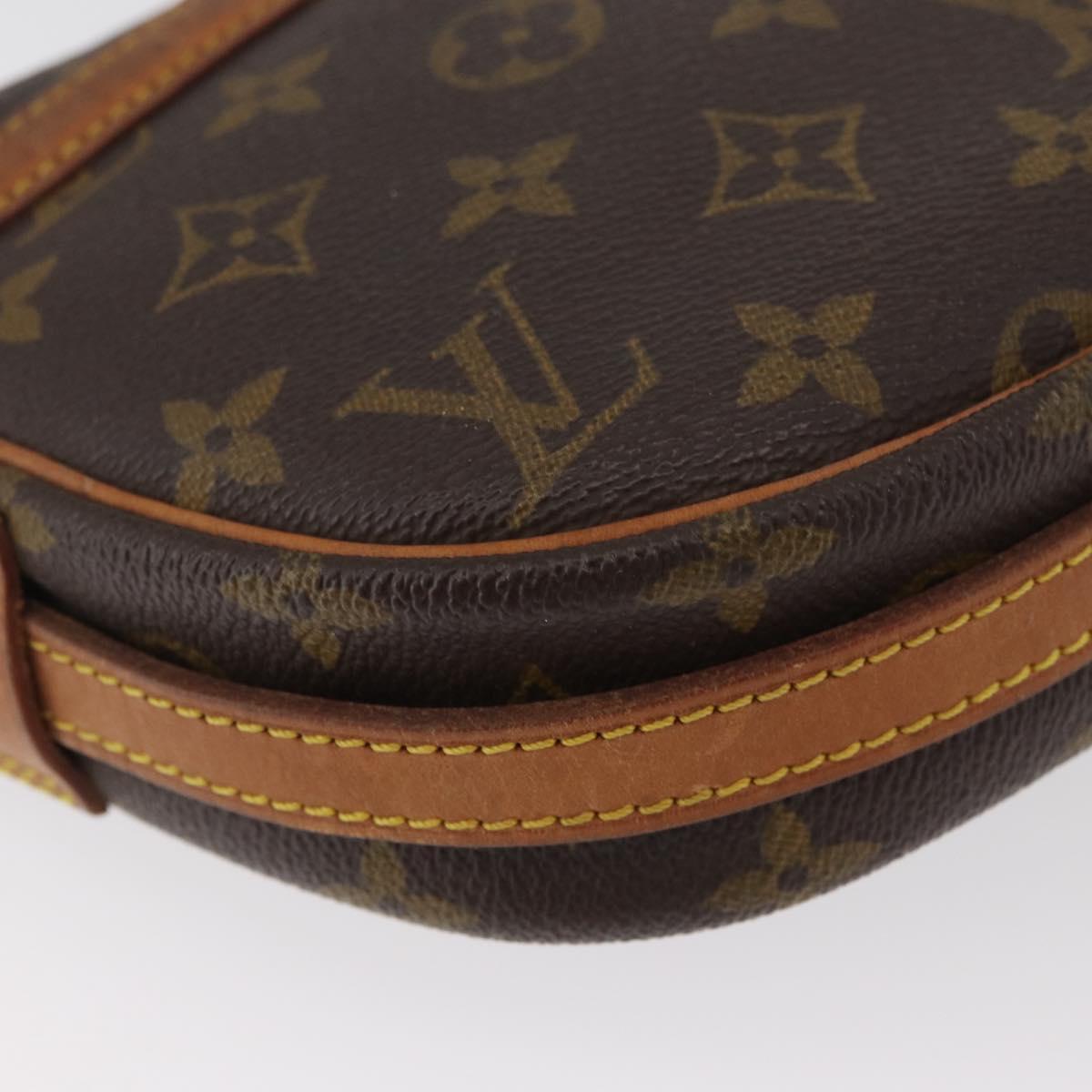 LOUIS VUITTON Monogram Jeune Fille MM Shoulder Bag M51226 LV Auth BA11605