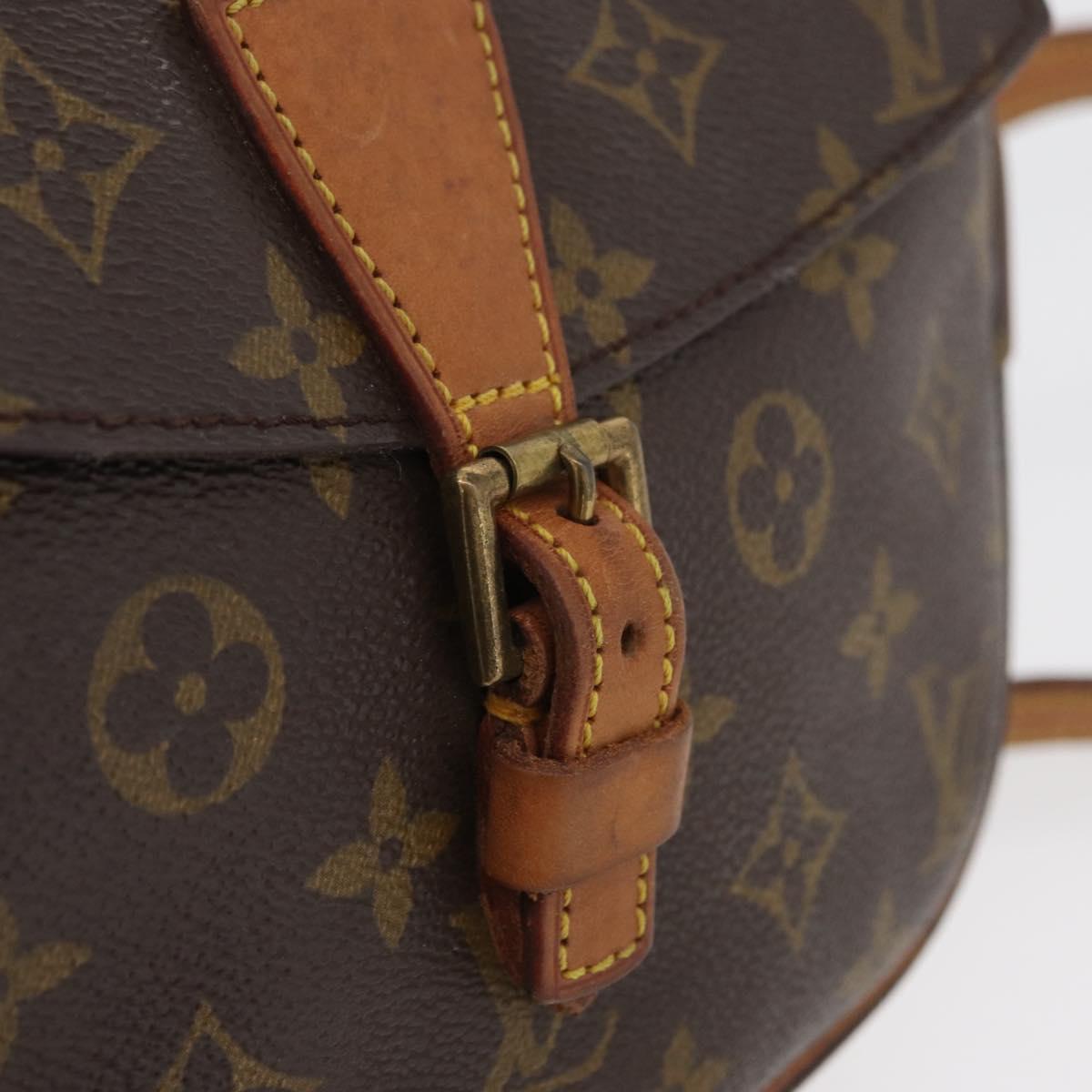 LOUIS VUITTON Monogram Jeune Fille MM Shoulder Bag M51226 LV Auth BA11605