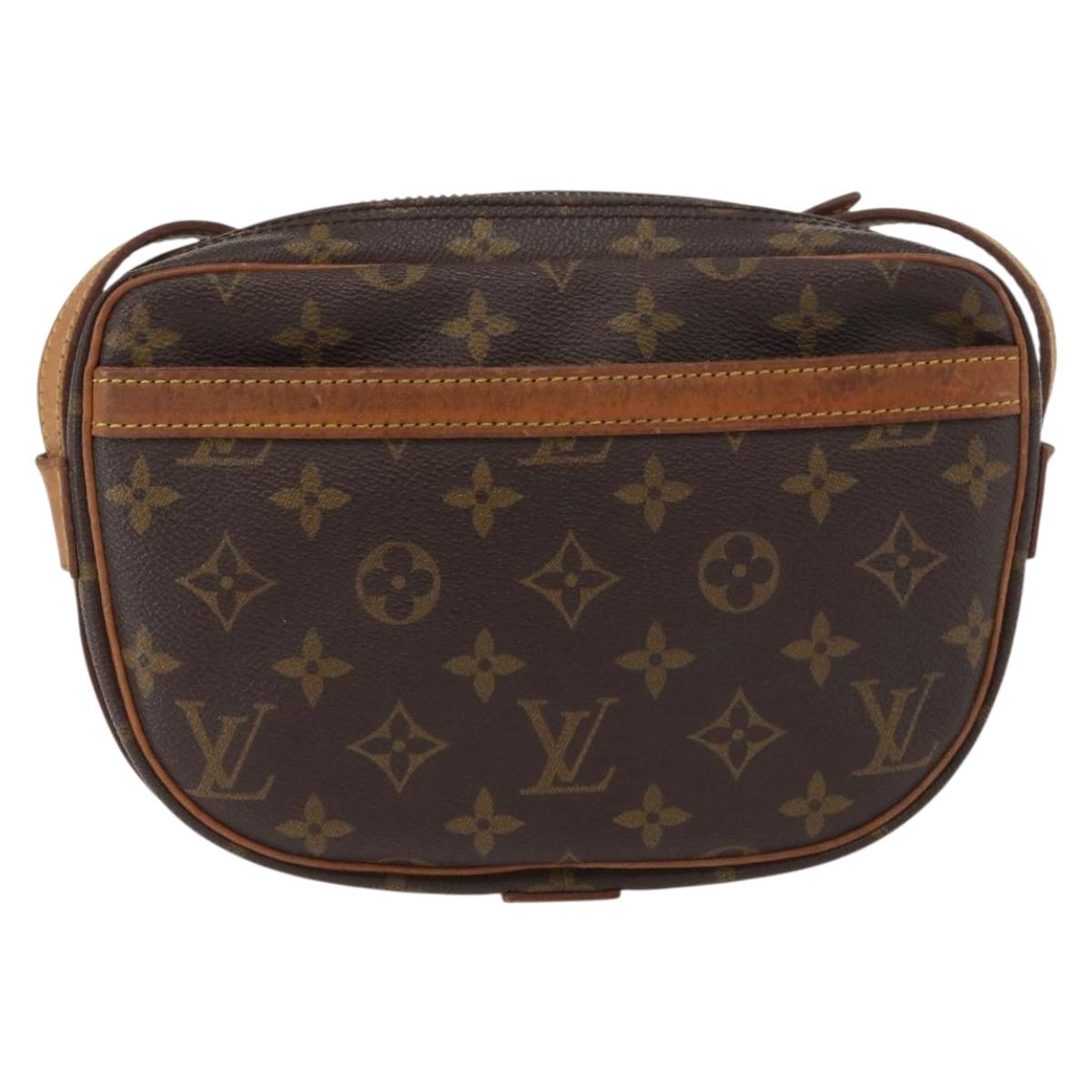 LOUIS VUITTON Monogram Jeune Fille MM Shoulder Bag M51226 LV Auth BA11605