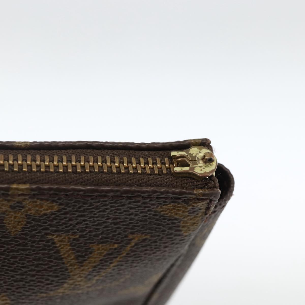 LOUIS VUITTON Monogram Pochette Accessoires Pouch M51980 LV Auth BA11614