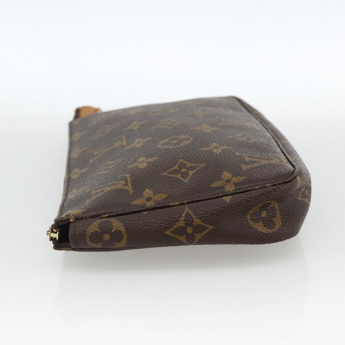 LOUIS VUITTON Monogram Pochette Accessoires Pouch M51980 LV Auth BA11614