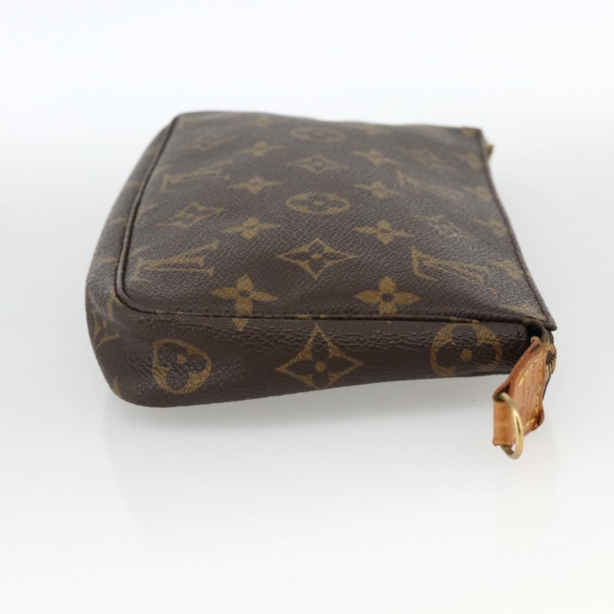 LOUIS VUITTON Monogram Pochette Accessoires Pouch M51980 LV Auth BA11614