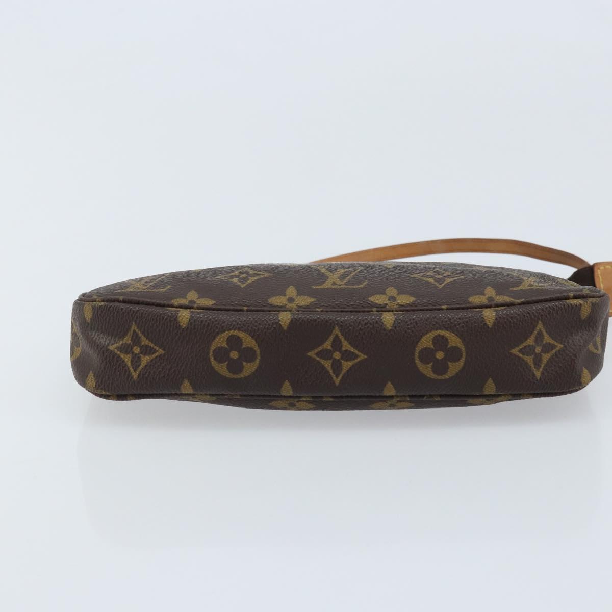 LOUIS VUITTON Monogram Pochette Accessoires Pouch M51980 LV Auth BA11619