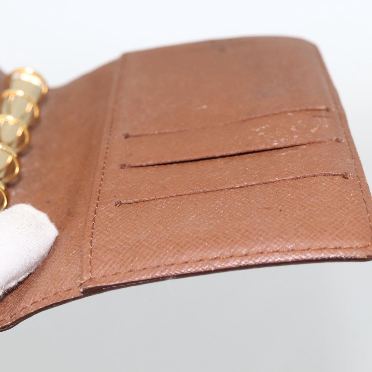LOUIS VUITTON Monogram Agenda PM Day Planner Cover R20005 LV Auth BA11626