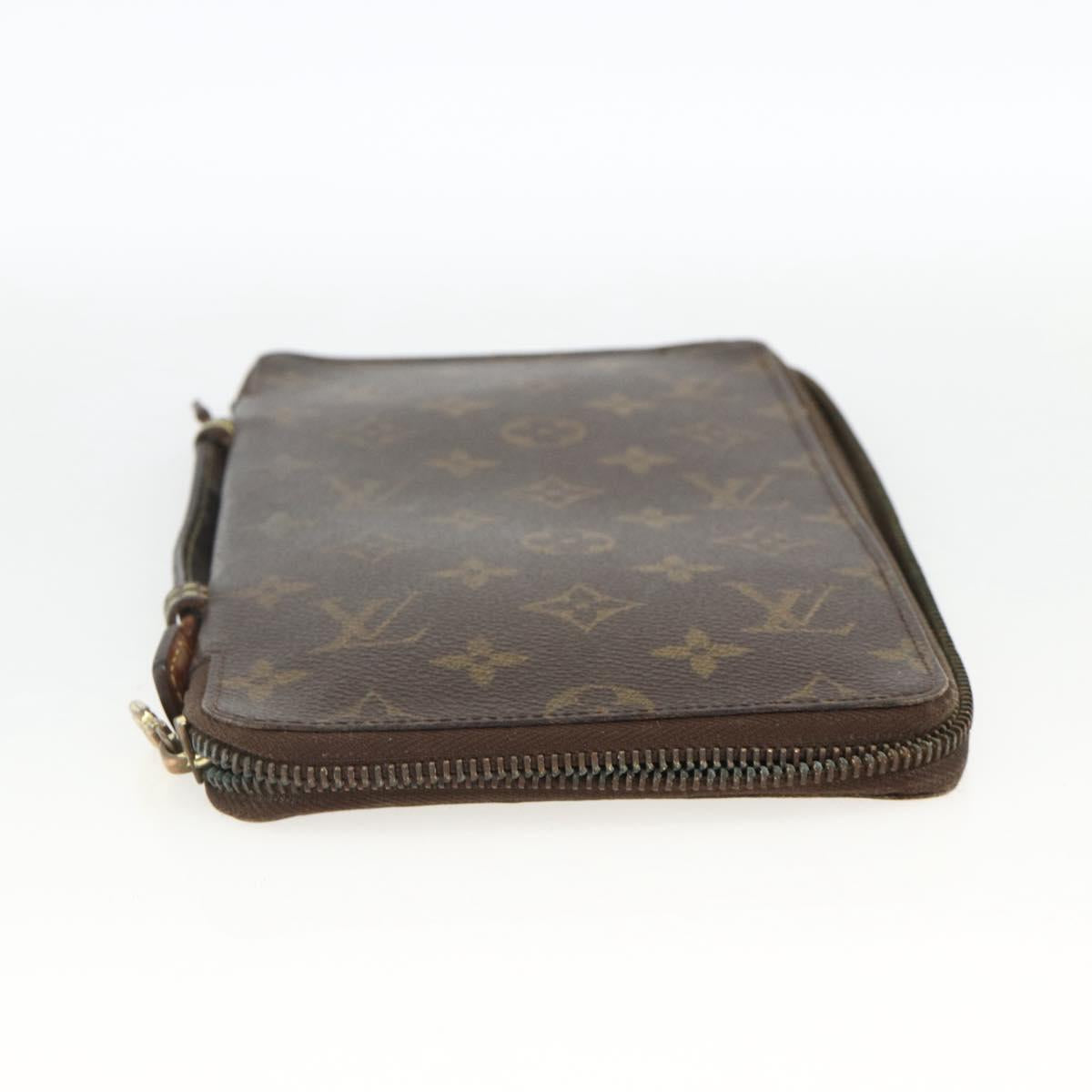 LOUIS VUITTON Monogram Poche Escapade Travel Case M60113 LV Auth BA11632