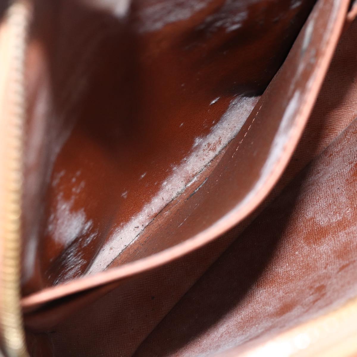 LOUIS VUITTON Epi Porte Documents Voyage Business Bag Brown M54478 Auth BA11658