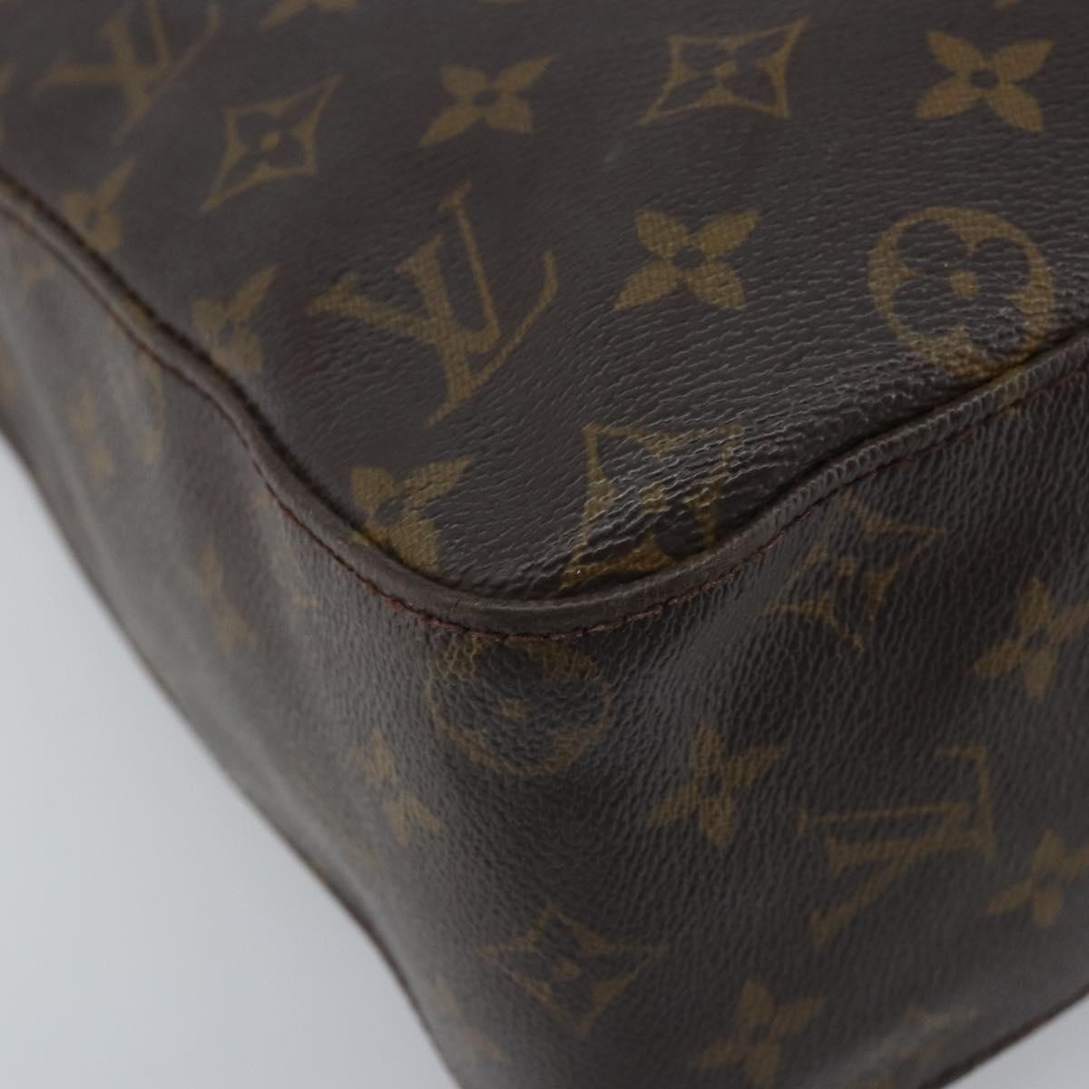 LOUIS VUITTON Monogram Looping GM Shoulder Bag M51145 LV Auth BA11661