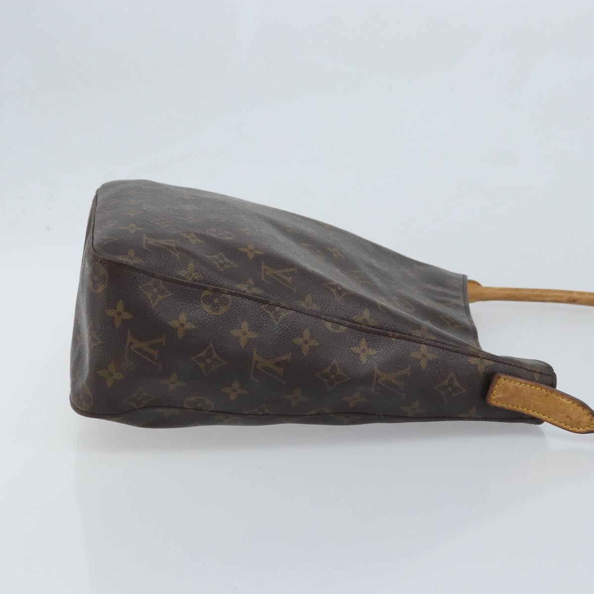 LOUIS VUITTON Monogram Looping GM Shoulder Bag M51145 LV Auth BA11661