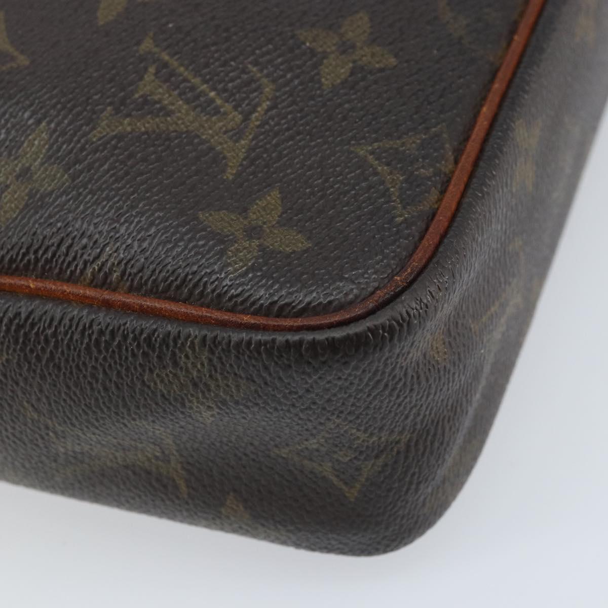 LOUIS VUITTON Monogram Compiegne 23 Clutch Bag M51847 LV Auth BA11663